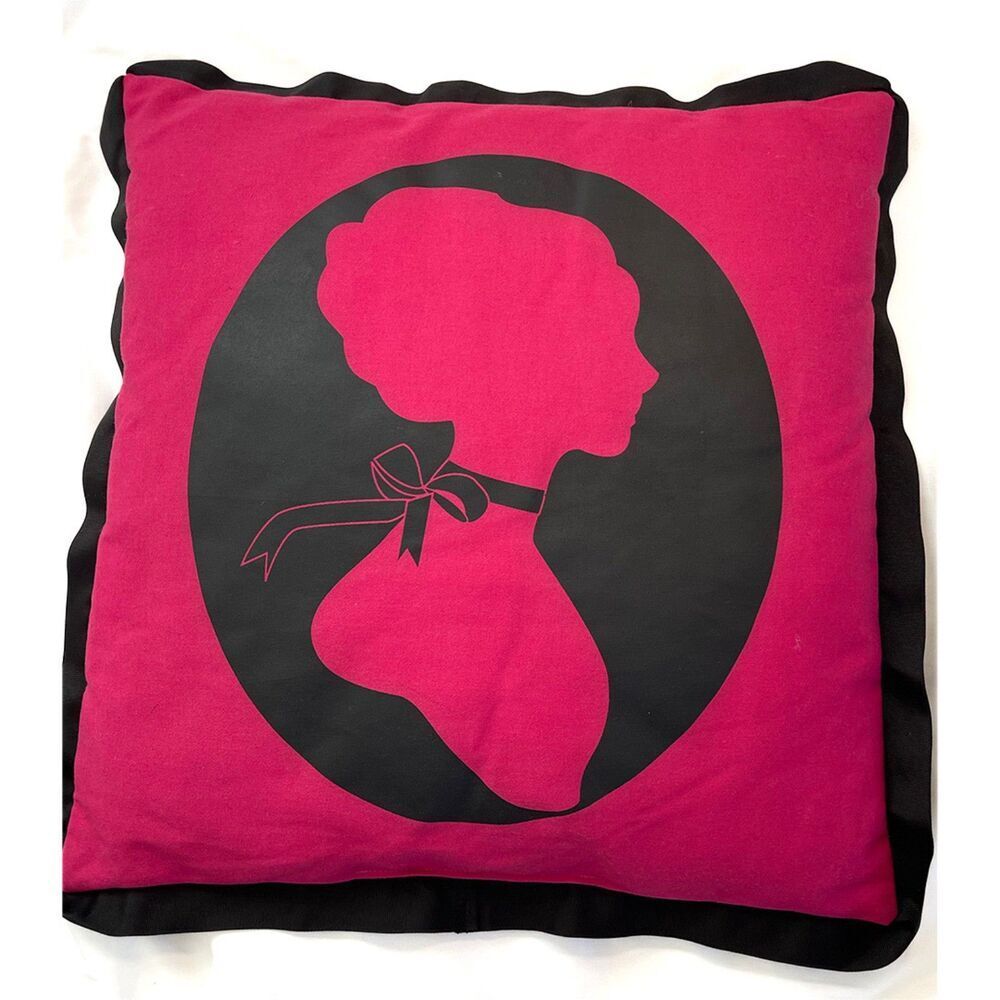 Pink Cameo Pillow